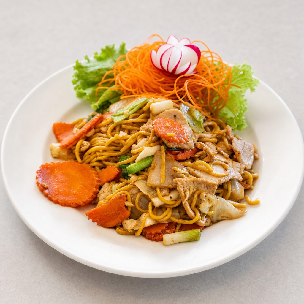 Pad Lo Mein Noodles.