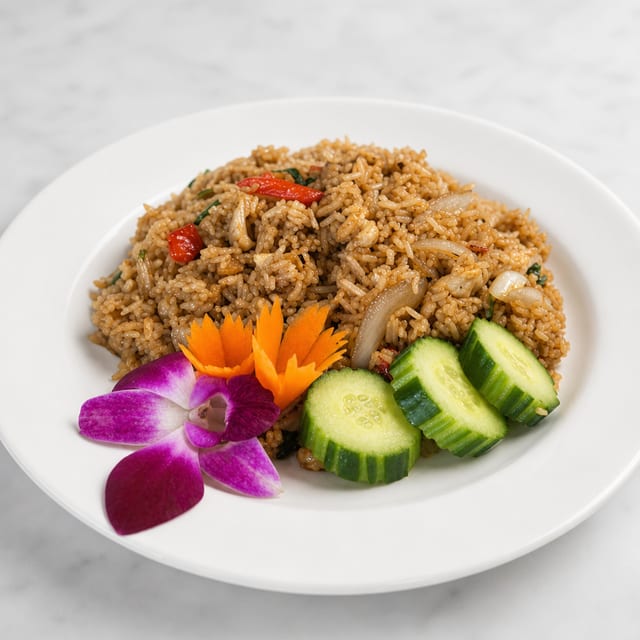Thai Basil Fried Rice.